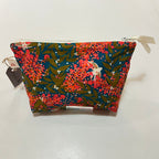 Pochette Zippée - Oiseau Fleuri