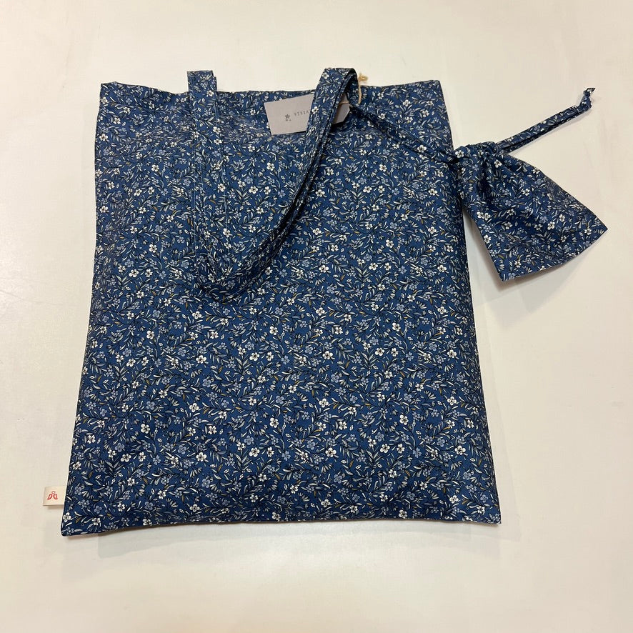 Tote bag - Petites Fleurs Bleues