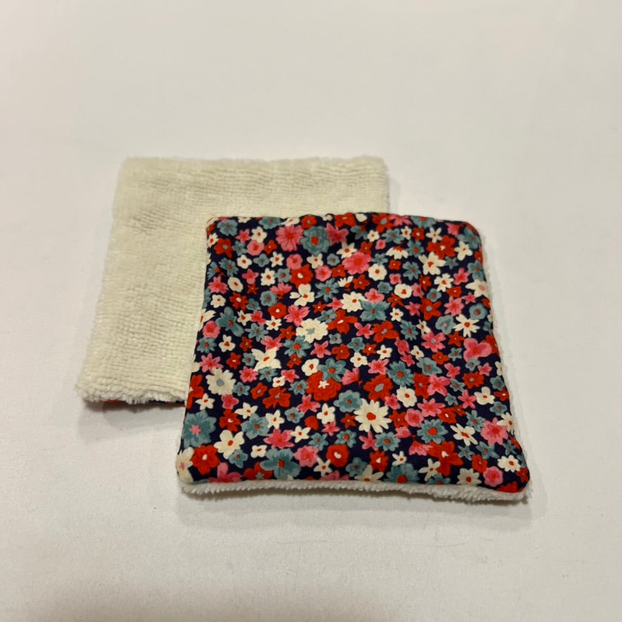 Carré Coton Ecru - Millefleurs