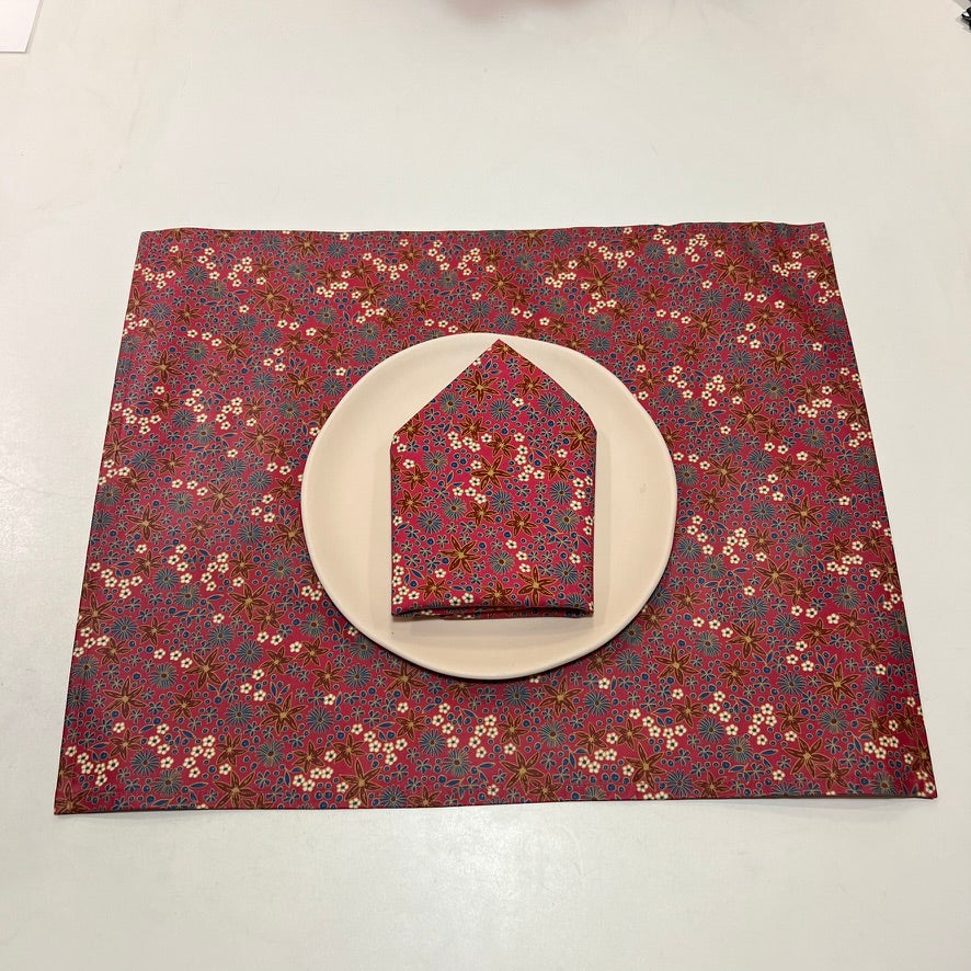 Set de Table & Serviette - Nuit de Grenade