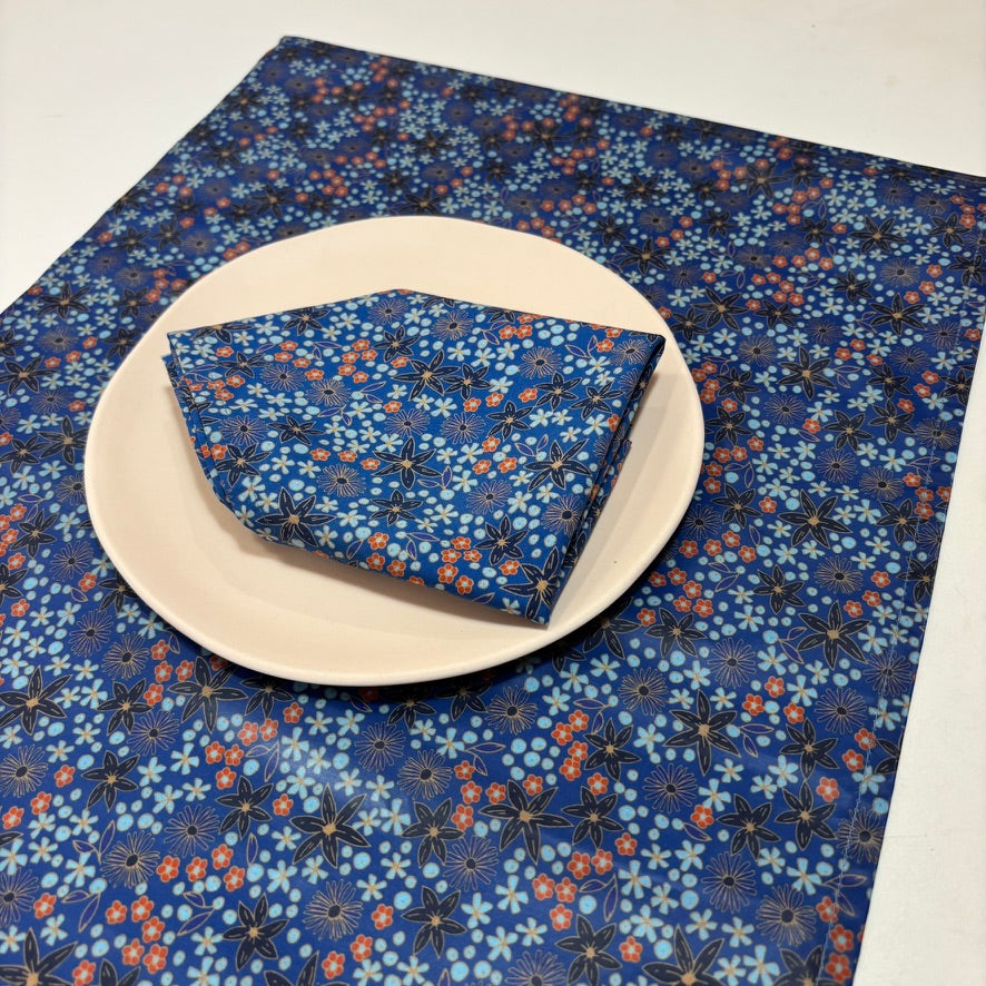 Set de Table & Serviette - Nuit de Bleu