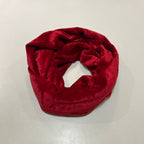 Snood Velours - Rouge Opéra