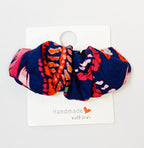 Barrette Plissée - Indigo Corail