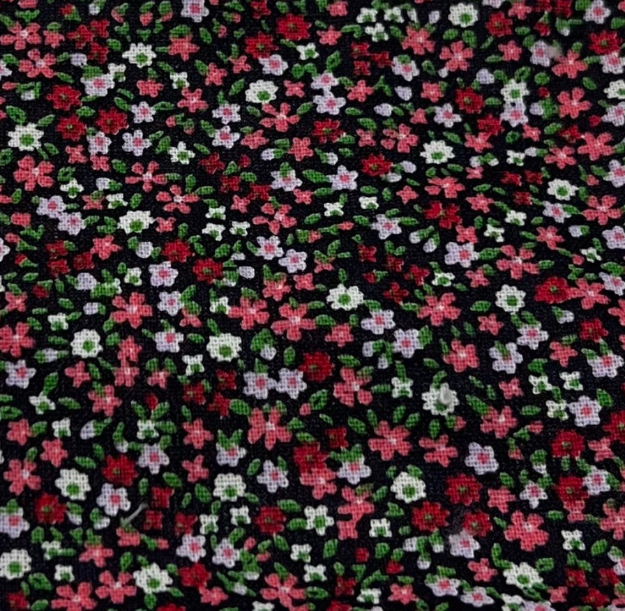 Carré Coton Blanc - Champ de Fleurs