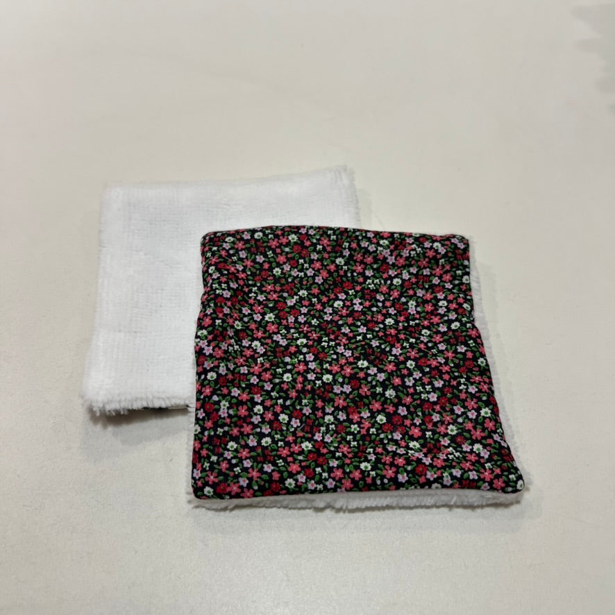 Carré Coton Blanc - Champ de Fleurs