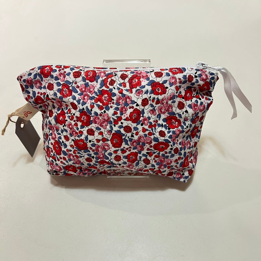 Pochette Zippée - Fleur de Cerise