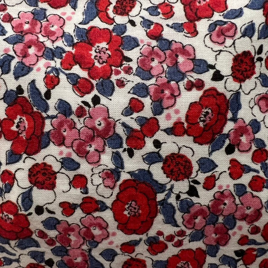 Chouchou Scrunchie - Fleurs de Cerises