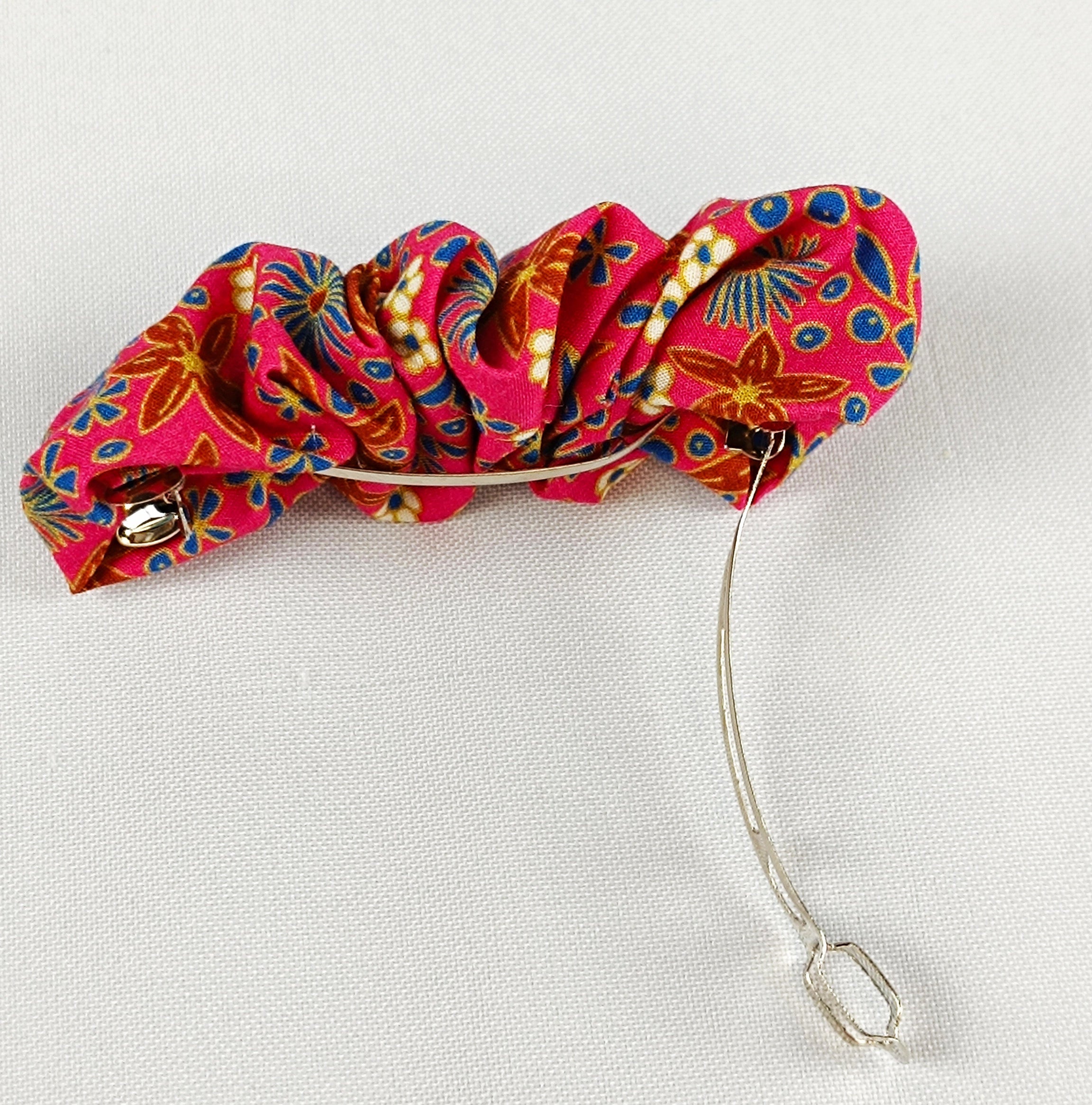 Barrette Plissée - Nuit de Grenade