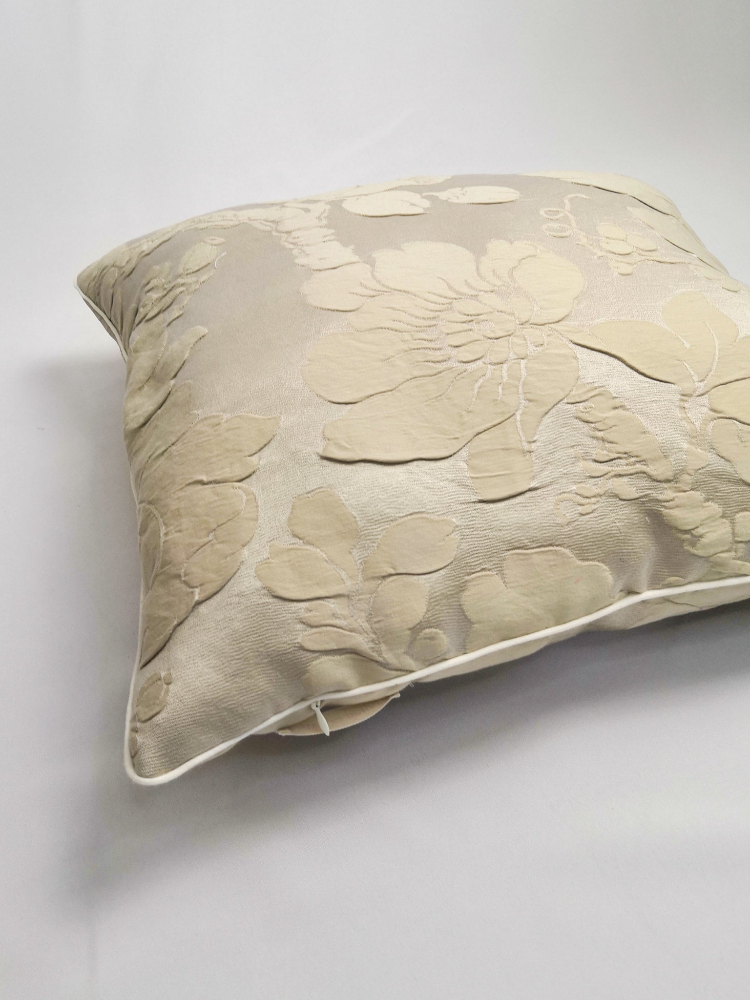 Housse de Coussin Carré - Ecru