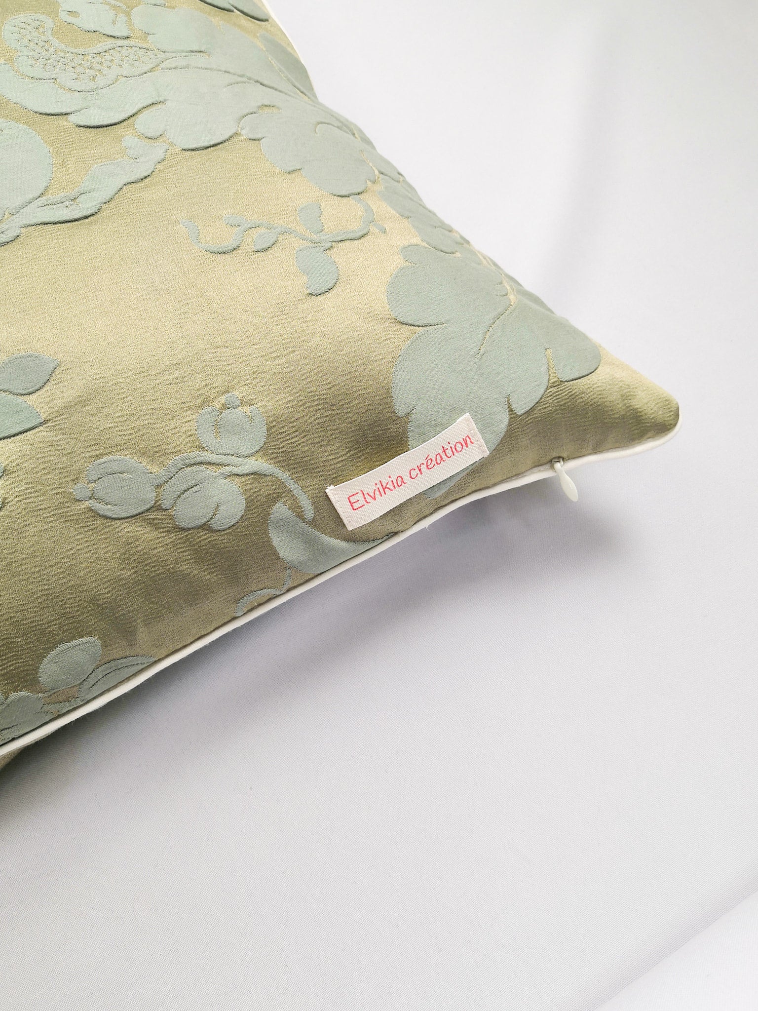 Housse de Coussin Carré - Vert