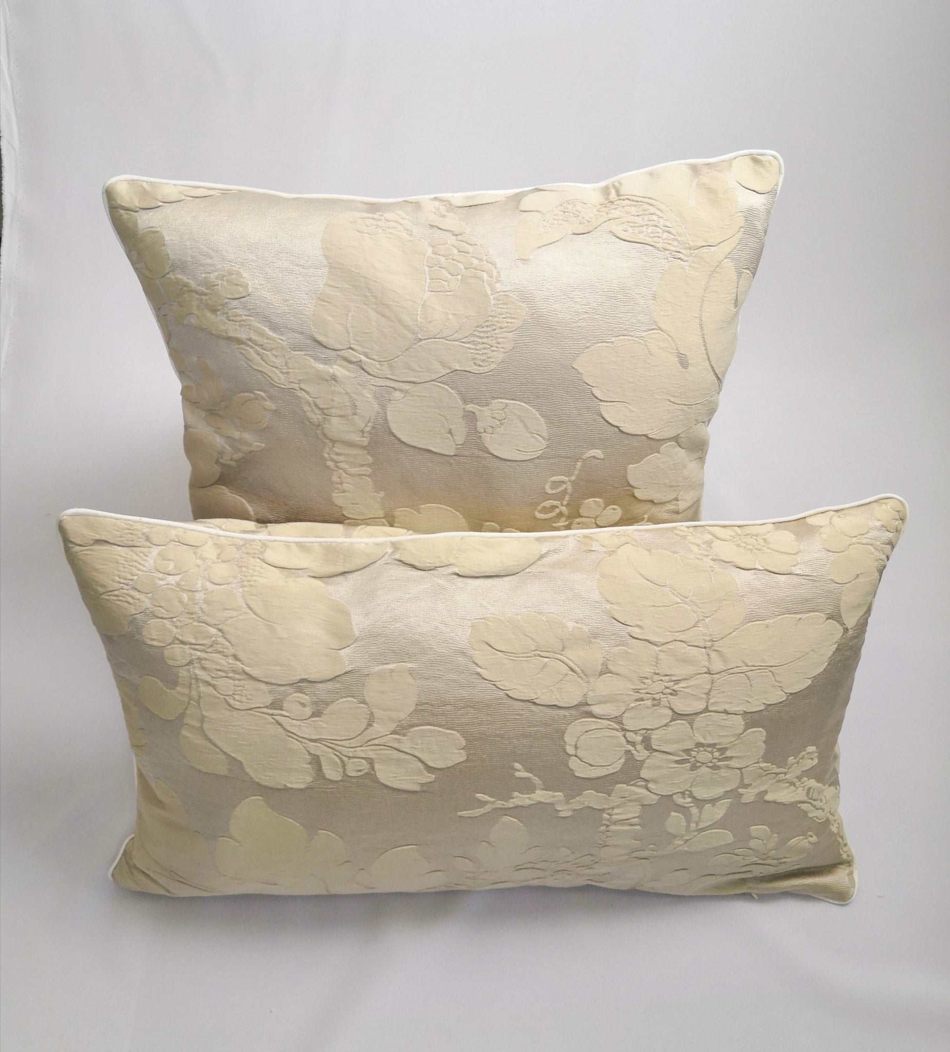 Housse de Coussin Rectangulaire - Ecru