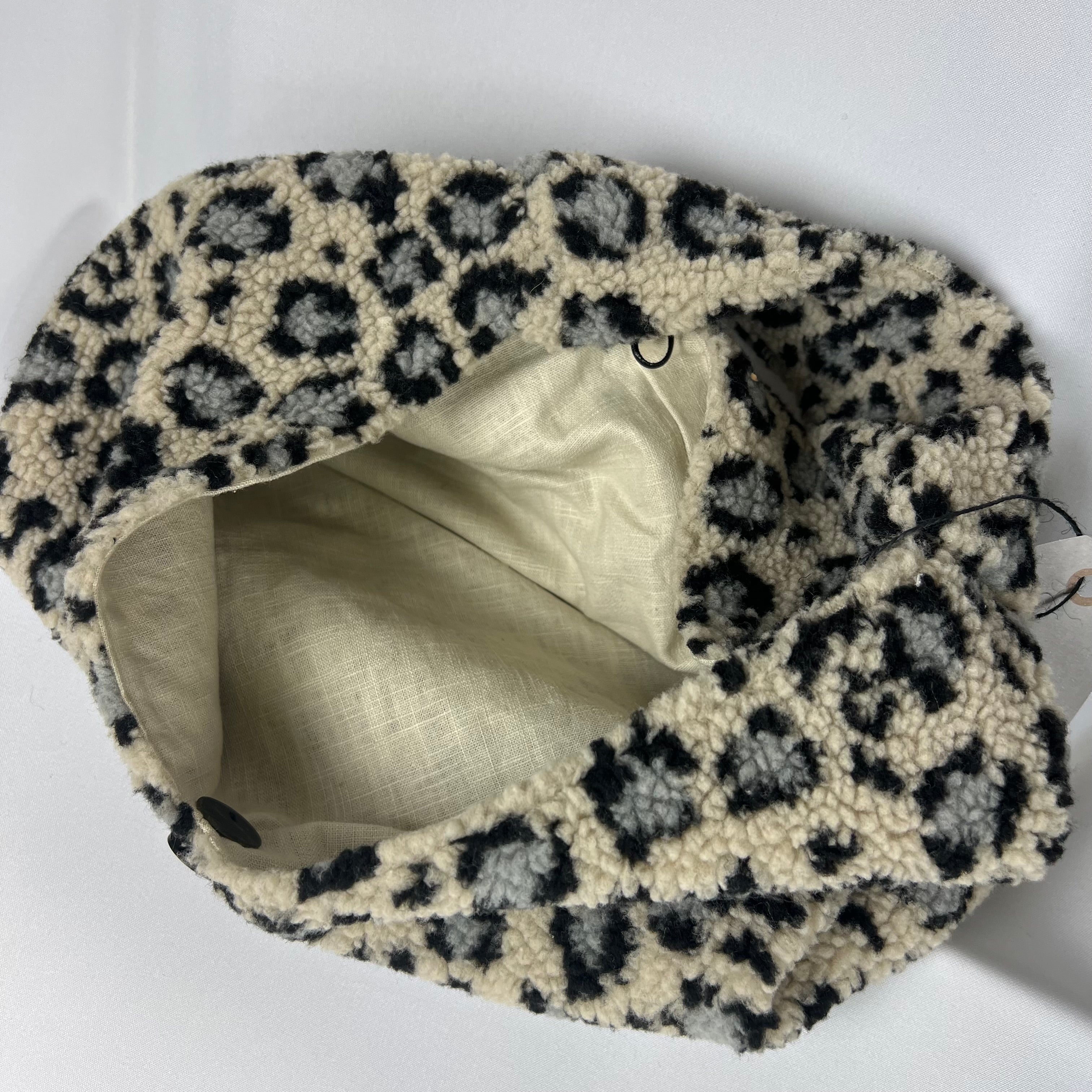 Sac à mains Sherpa - Léopard des Neiges
