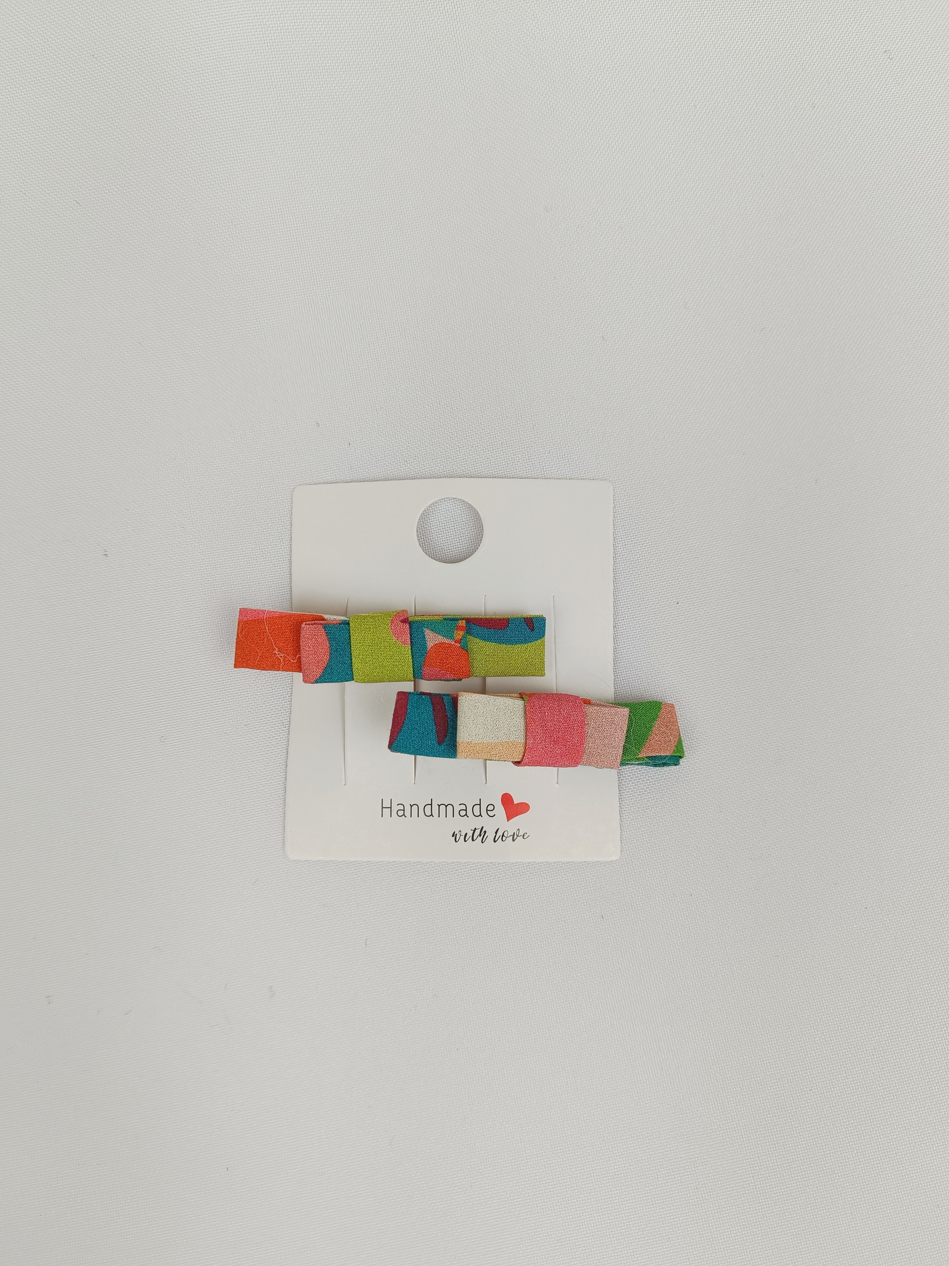 Barrettes Croco - Aube Tropicale