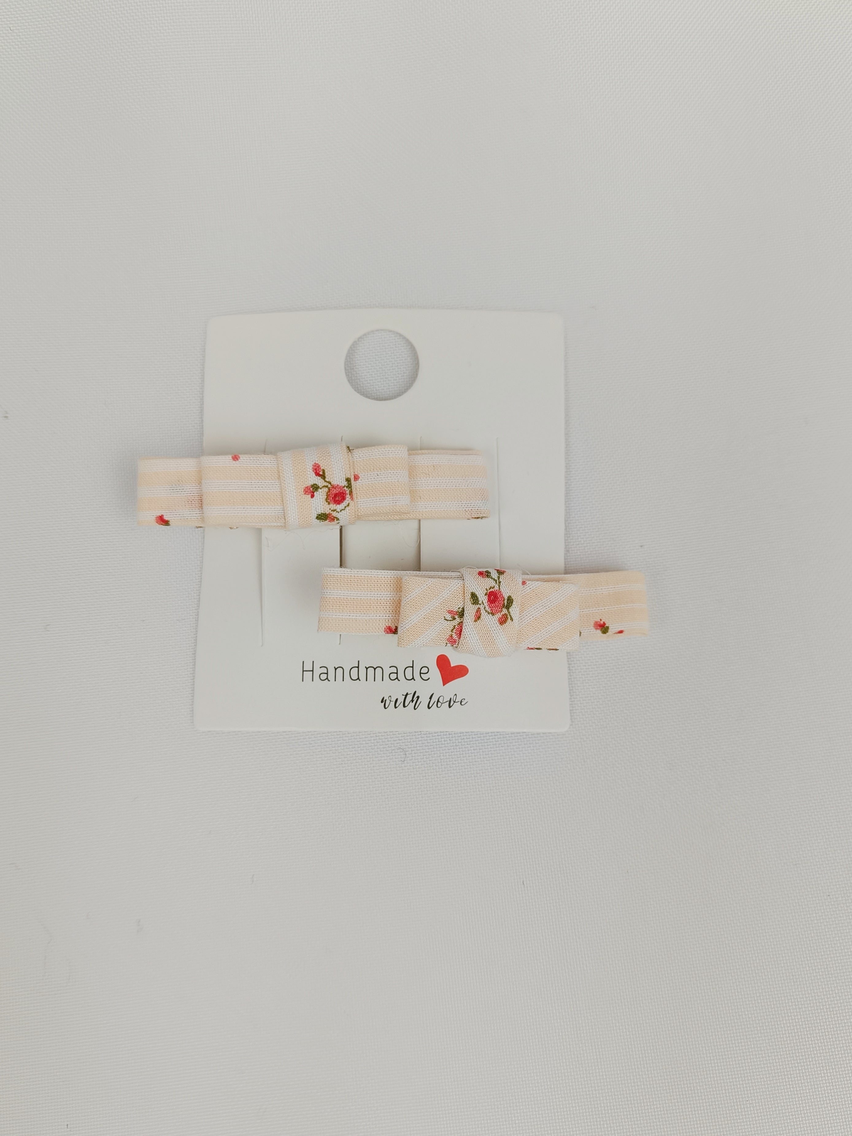 Barrettes Croco - Crème rosée