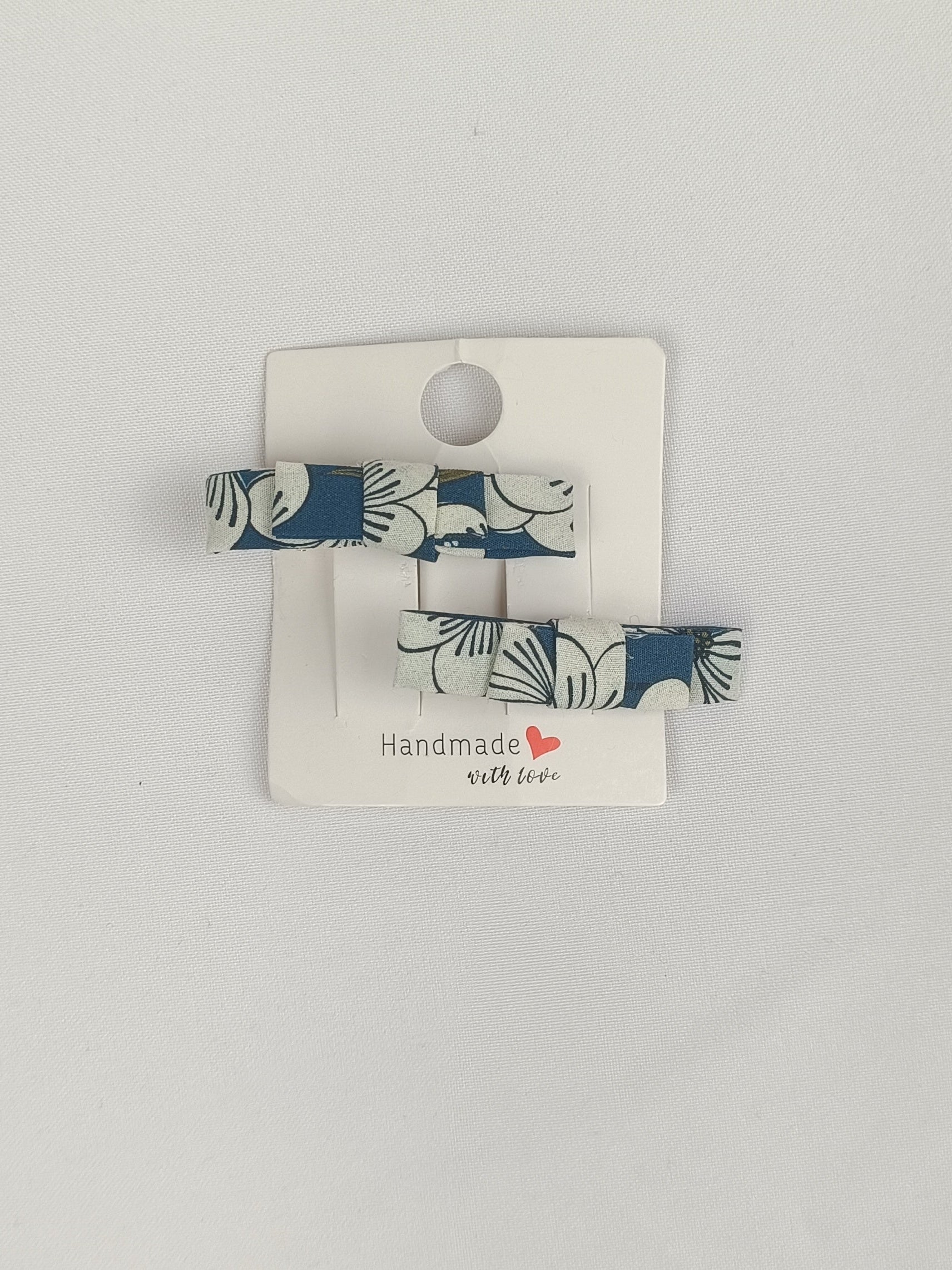 Barrettes Croco - Paradis Bleu